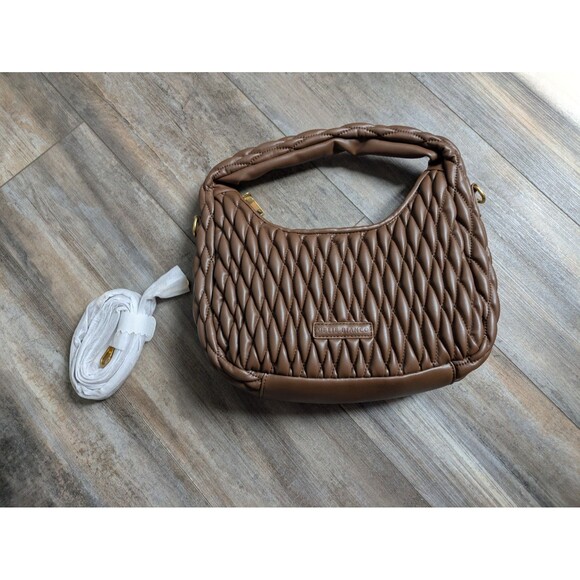 MELIE BIANCO Women's Sophia Shoulder Bag In Chocolate - Picture 5 of 7